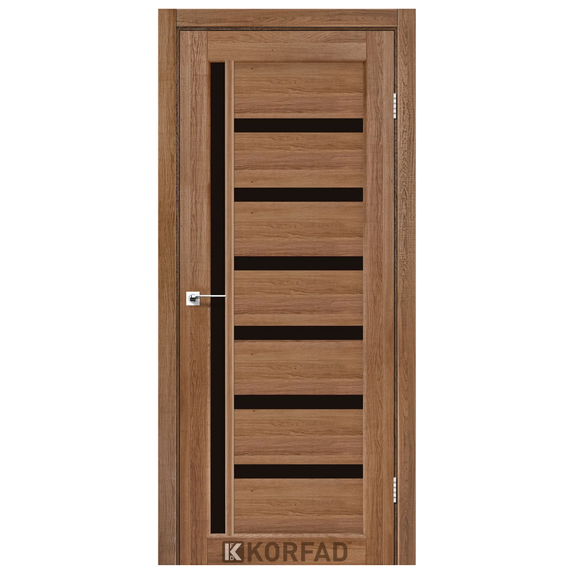 Korfad VALENTINO DELUXE VLD-01 дуб браш чорне